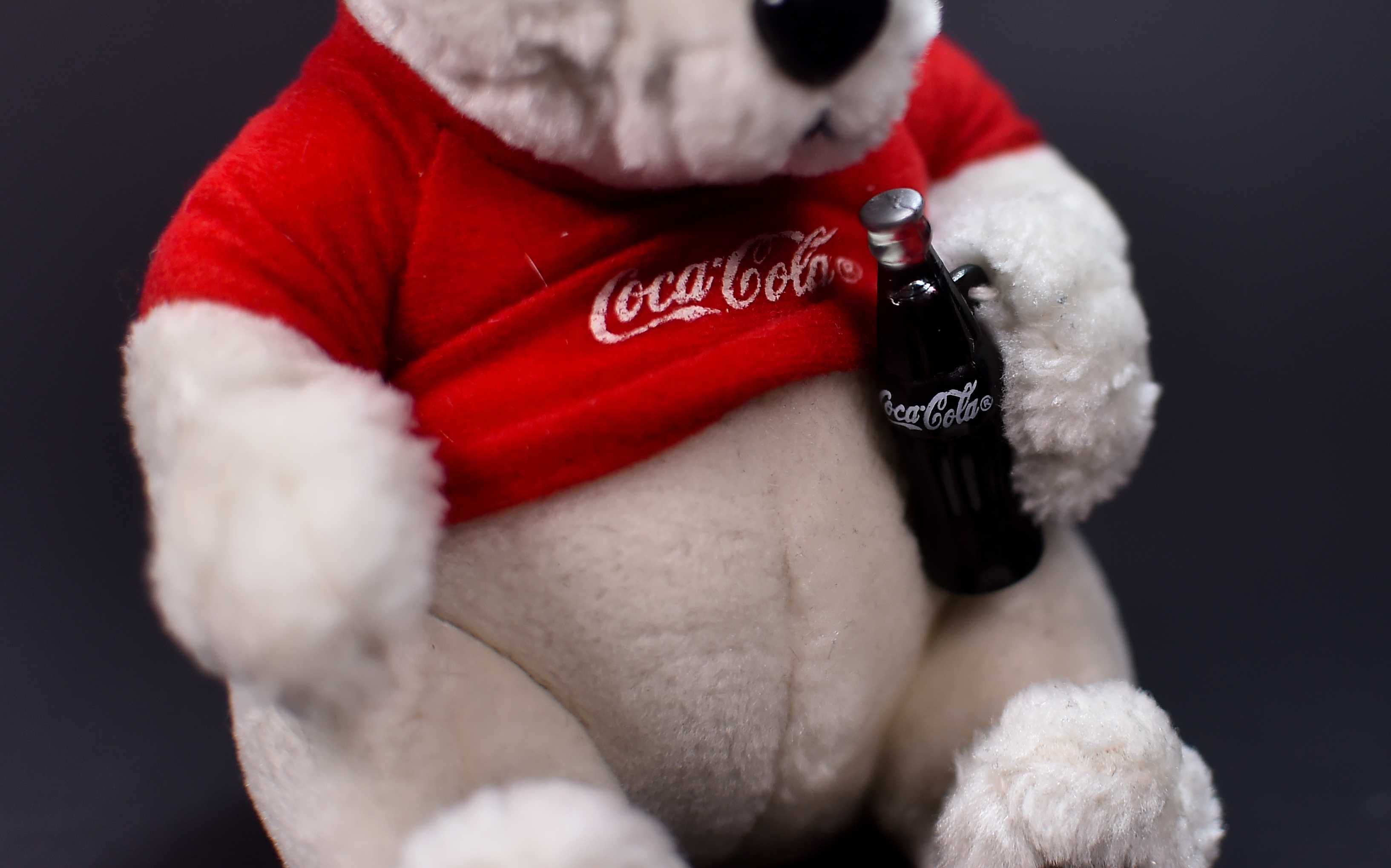 Miś Coca - Cola z butelką