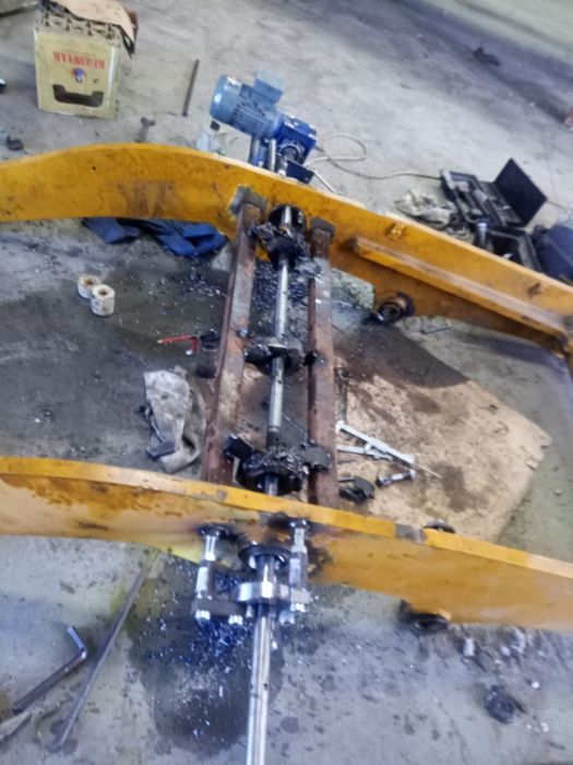 Wytaczanie wytaczarką mobilną Tulejowanie