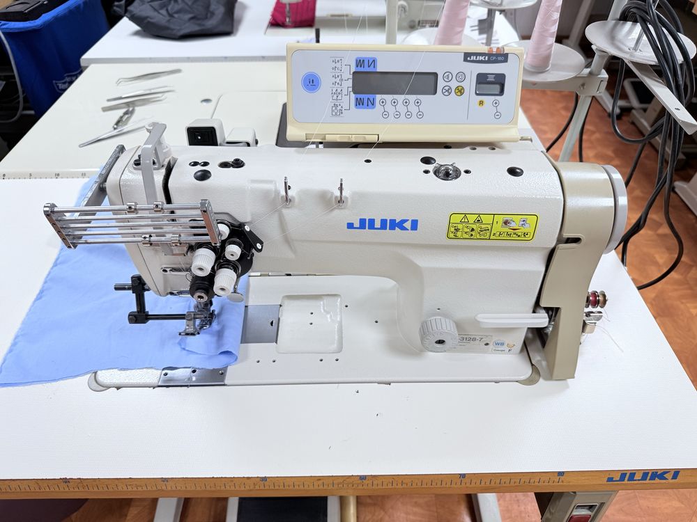 Dwuigłówka Juki LH-3128-7 automat servo 230V 6,4mm do wszywania lampas