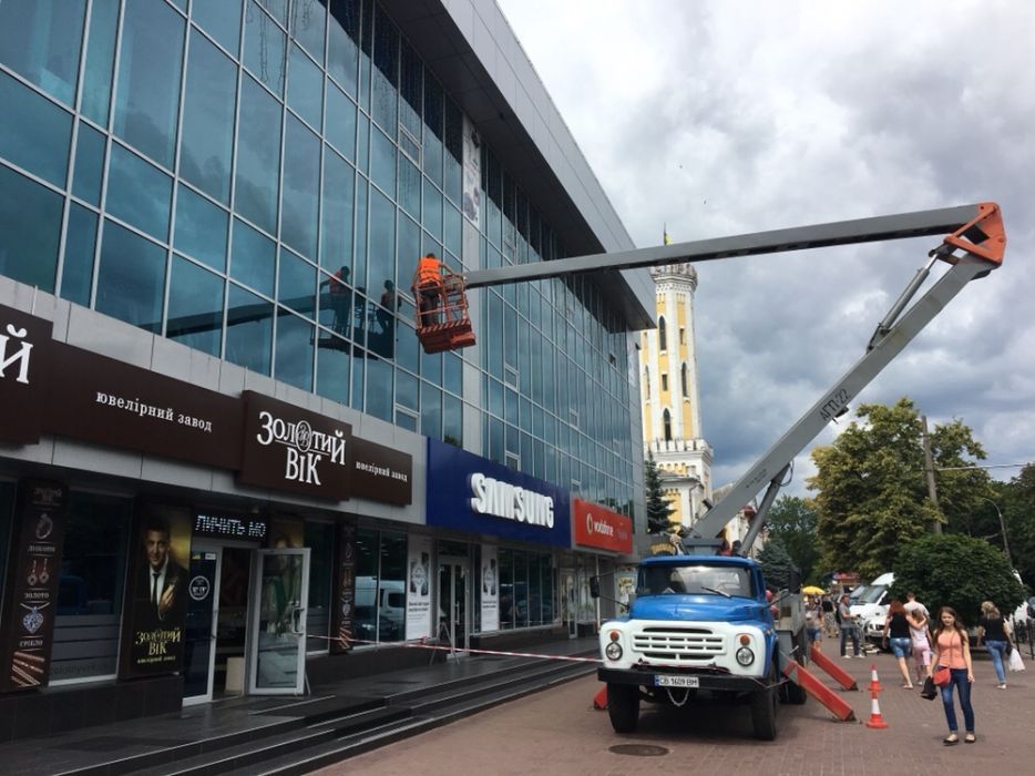 Автовышка АГП-22. Аренда авто вышки