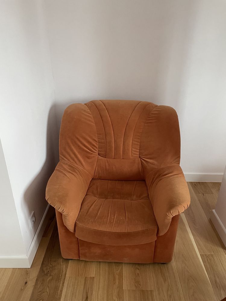 Sofa wypoczynek fotel zestaw meblowy