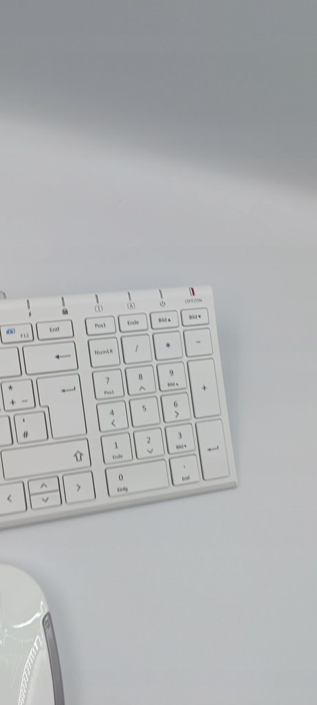 IClever BK10 Klawiatura i mysz bezprzewodowa ergonomiczna QWERTZ
