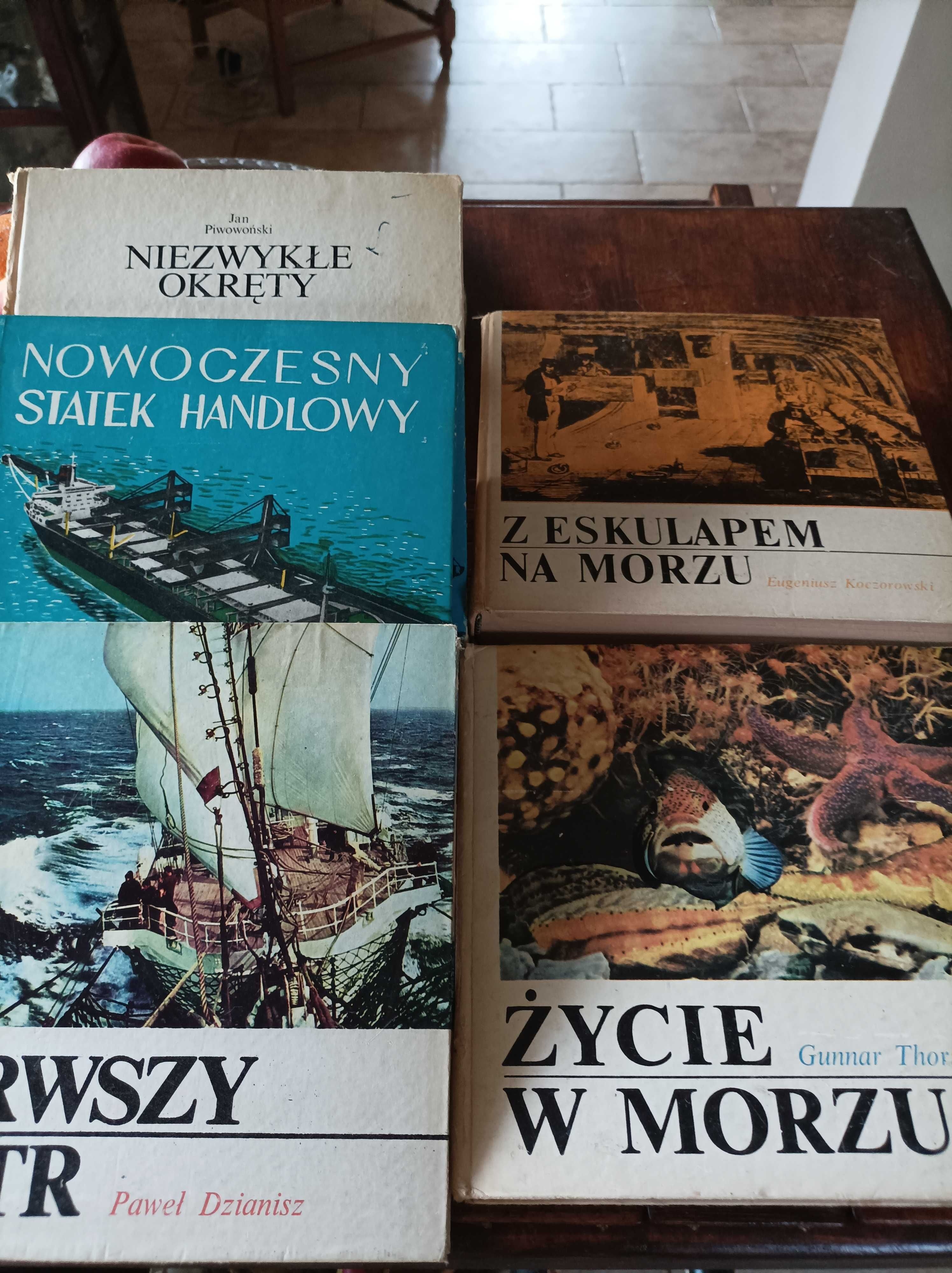 Piwowonski,dzianisz,koczorowski,Thomson zestaw książek marynistycznych