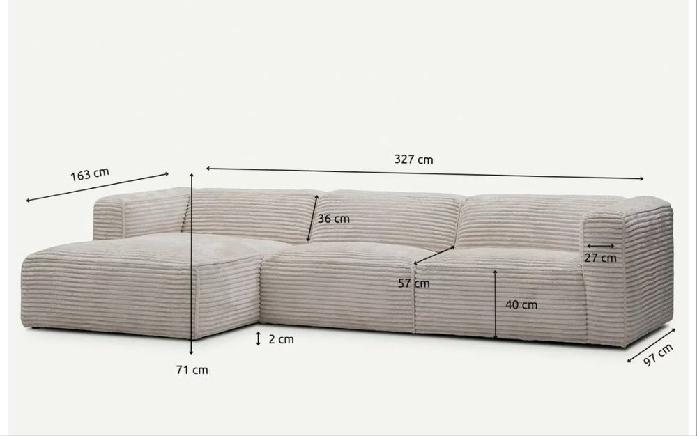 Sofa modulowa MocoHome