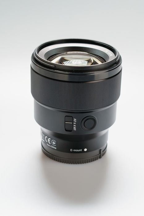 Objetiva Sony 85mm 1.8