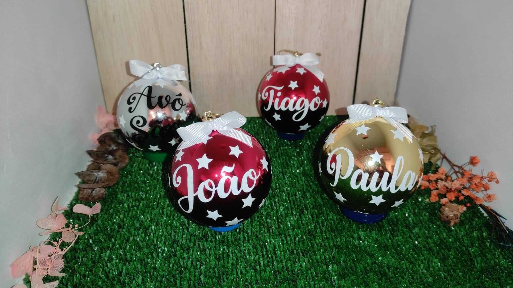 Bolas de natal  personalizadas