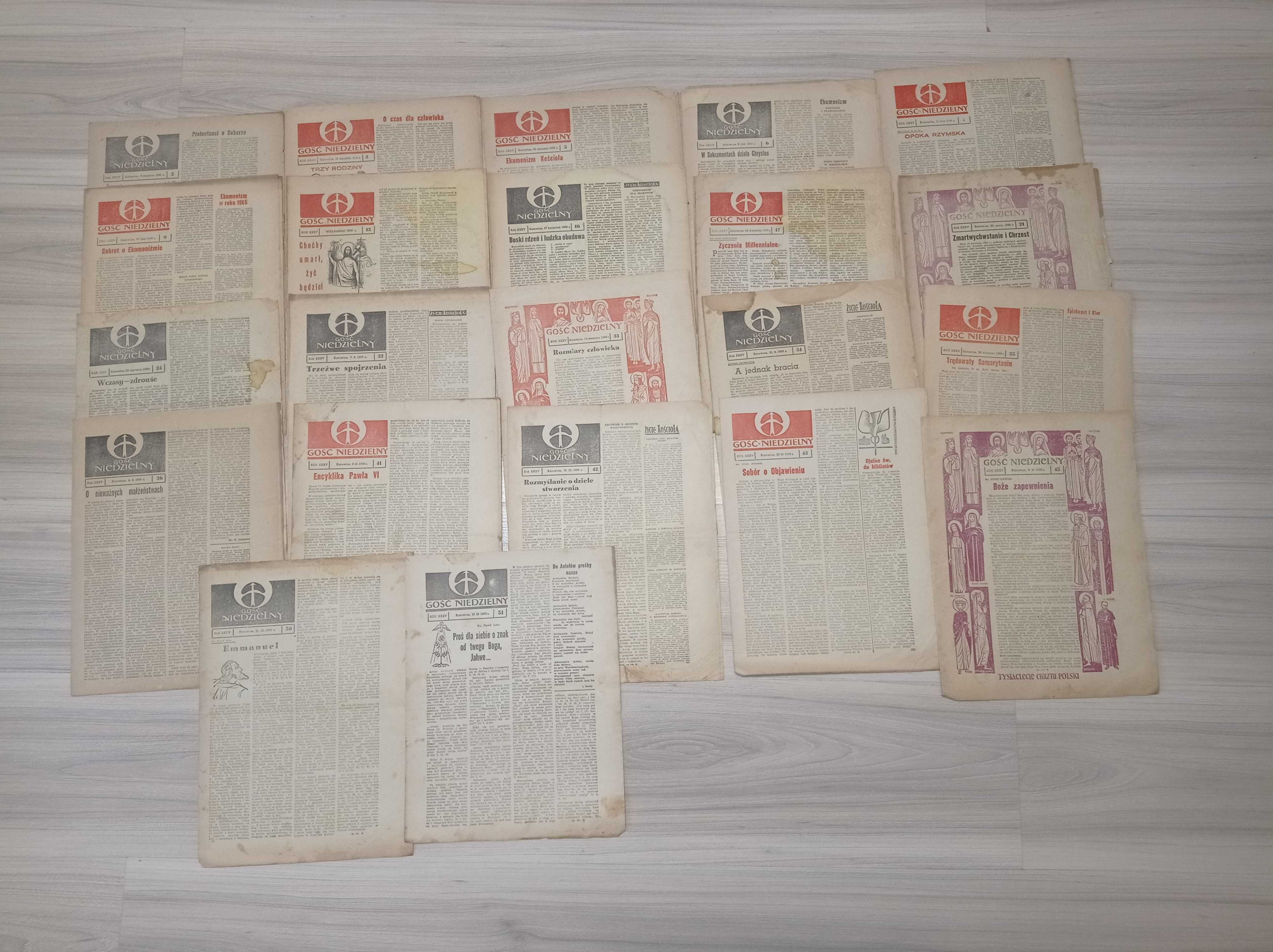 Gość niedzielny, tygodnik katolicki 1966