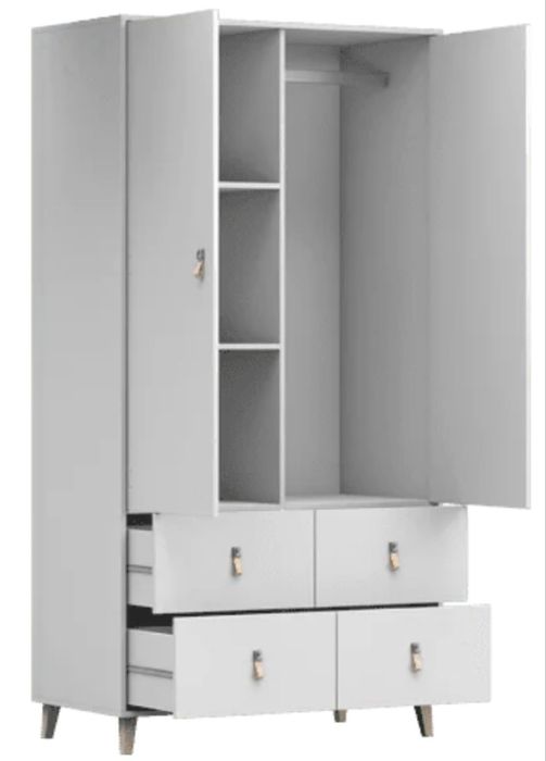 Szafa biała 105cm