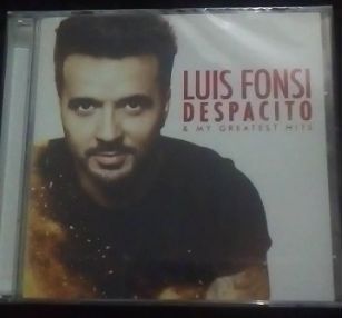 CD Luis Fonsi Despacito & My Greatest Hits NOVO e EMBALADO