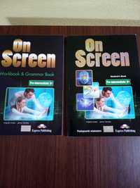 On screen Workbook&Grammar Book, student's -zestaw dwóch książek