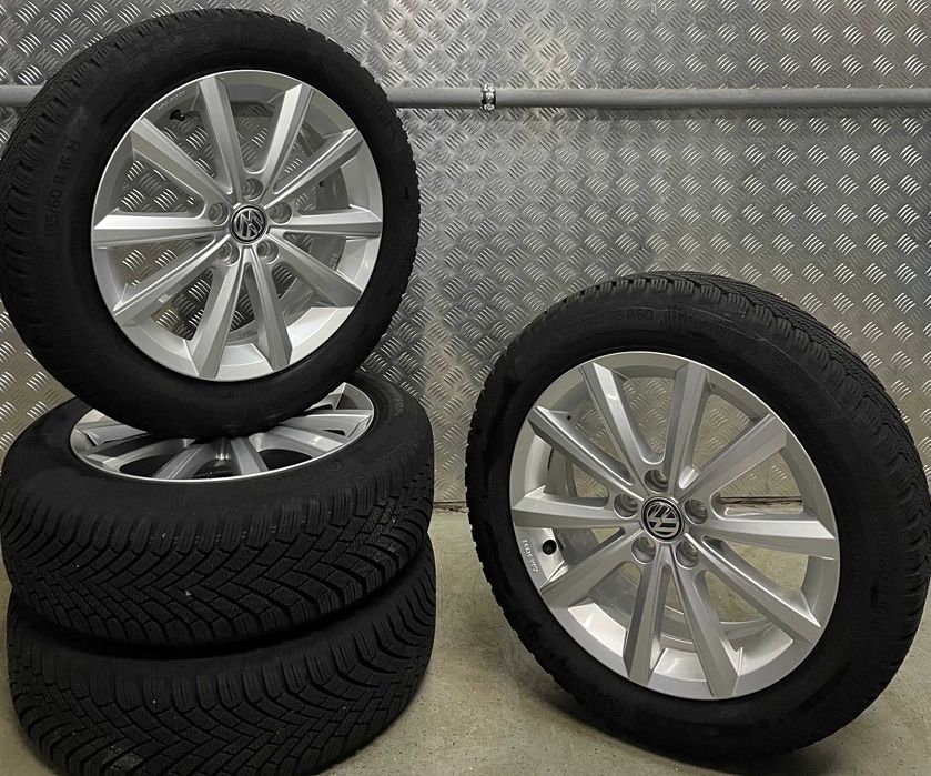 KOŁA Opony Felgi Alu VW Polo Skoda Seat 6x16 ET45 5x100 Adax Koźle