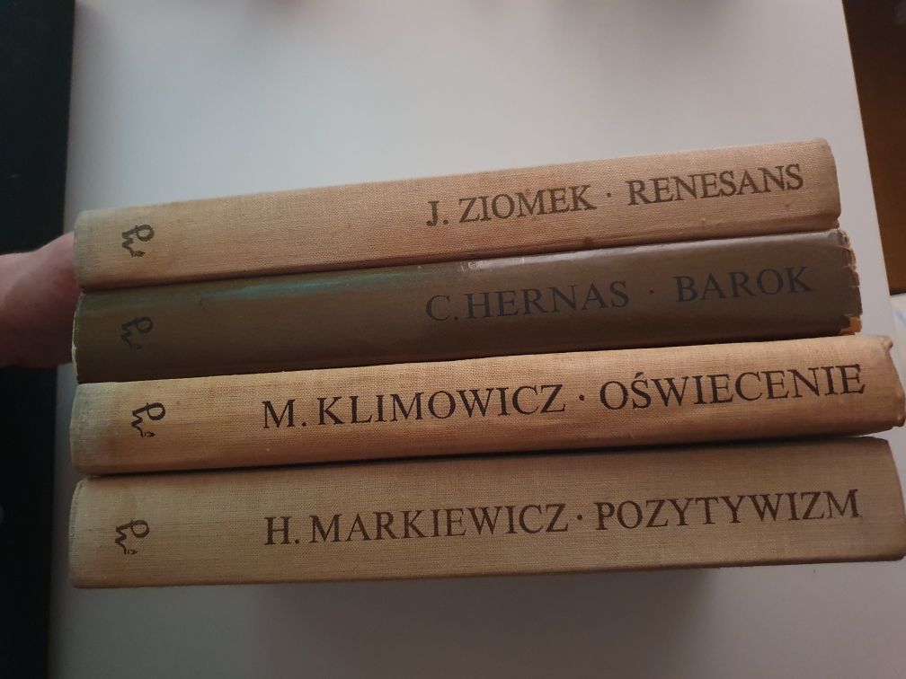 Historia literatury polskiej - Renesans, Barok, Oświecenie, Pozytywizm