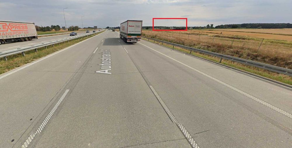 Miejsce pod reklamę wielkoformatową autostrada A1 - kierunek Piotrków