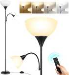 Lampa podłogowa OUTON z lampką do czytania 182 cm pilot LED