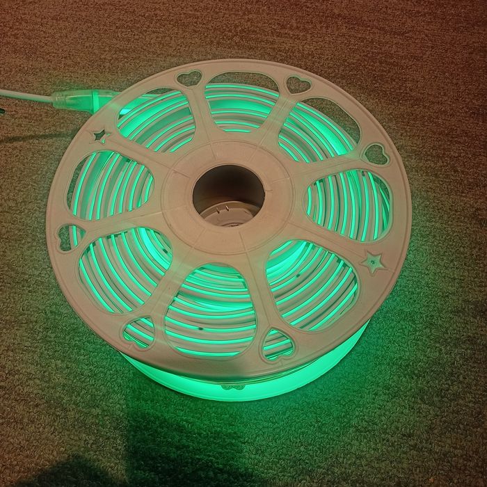 Taśma wąż RGB 25m pilot aplikacja ip65