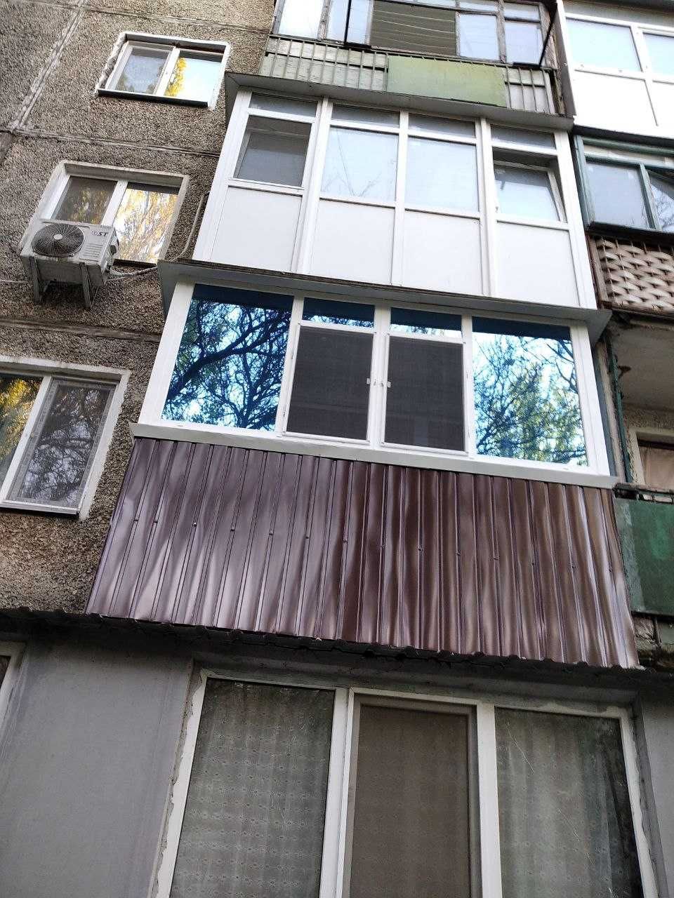 Балкон під ключ. Зовнішня та внутрішня обшивка, утеплення, розширення