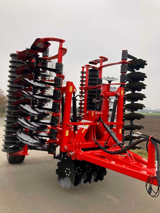 Agregat talerzowy 5m hydraulicznie składany Brona talerzowa