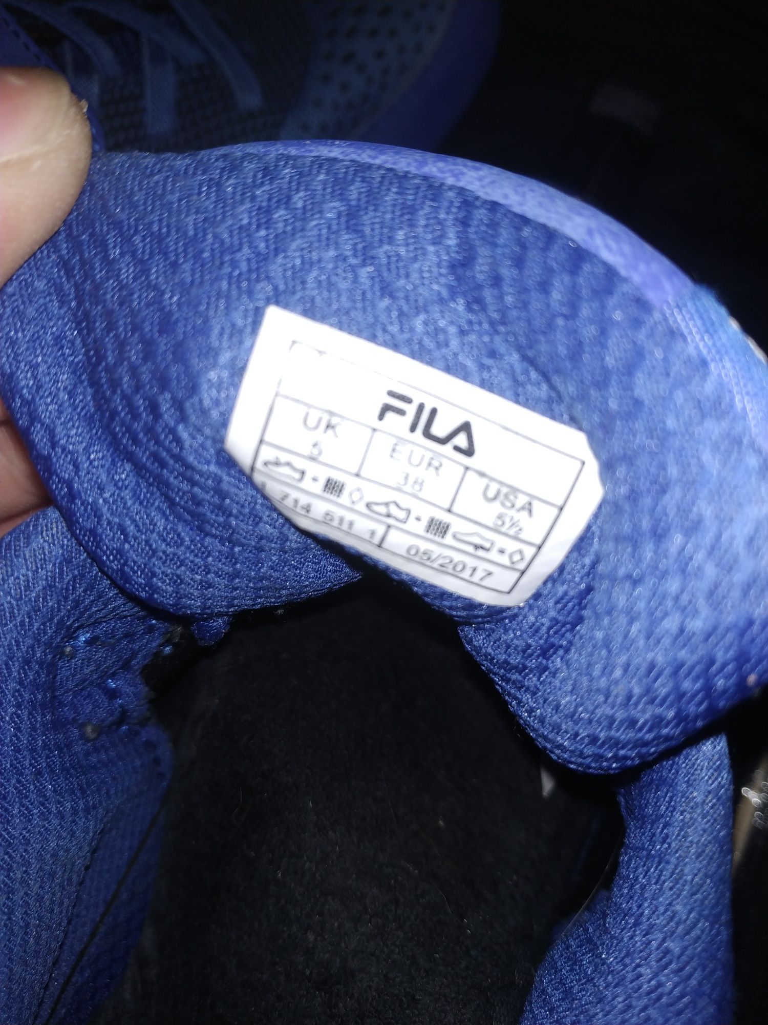 Кросівки Fila 38 євро розмір, оригінал!