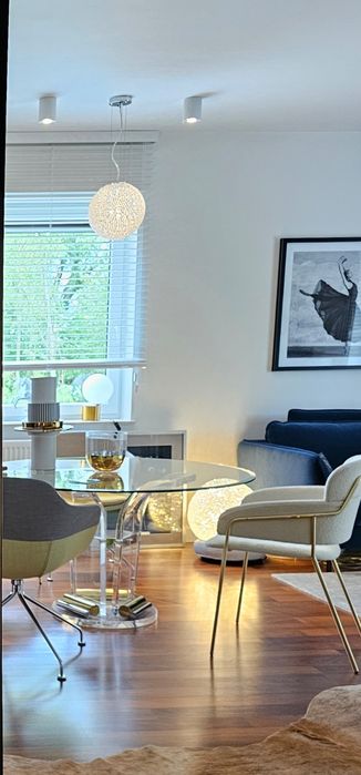 Nowa lampa wisząca  kryształ kula   Almi Decor   2600zł