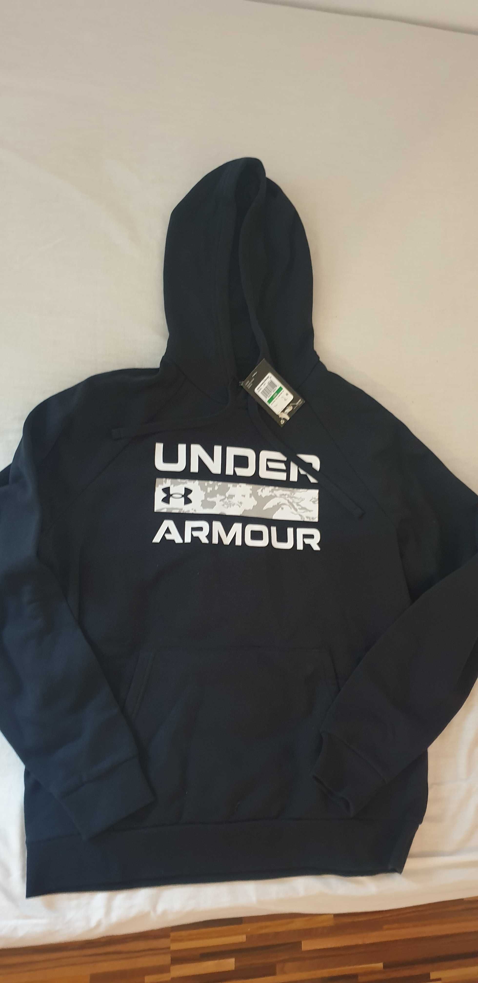 Nowa Męska Bluza z Kapturem Under Armour L