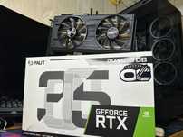 Продаю видеокарту RTX 3050 Palit Dual OC 8Gb
