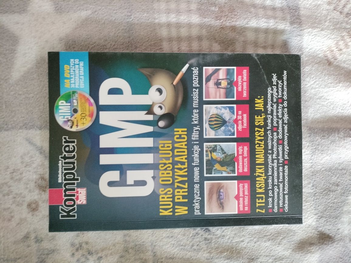 GIMP kurs obsługi w przykładach