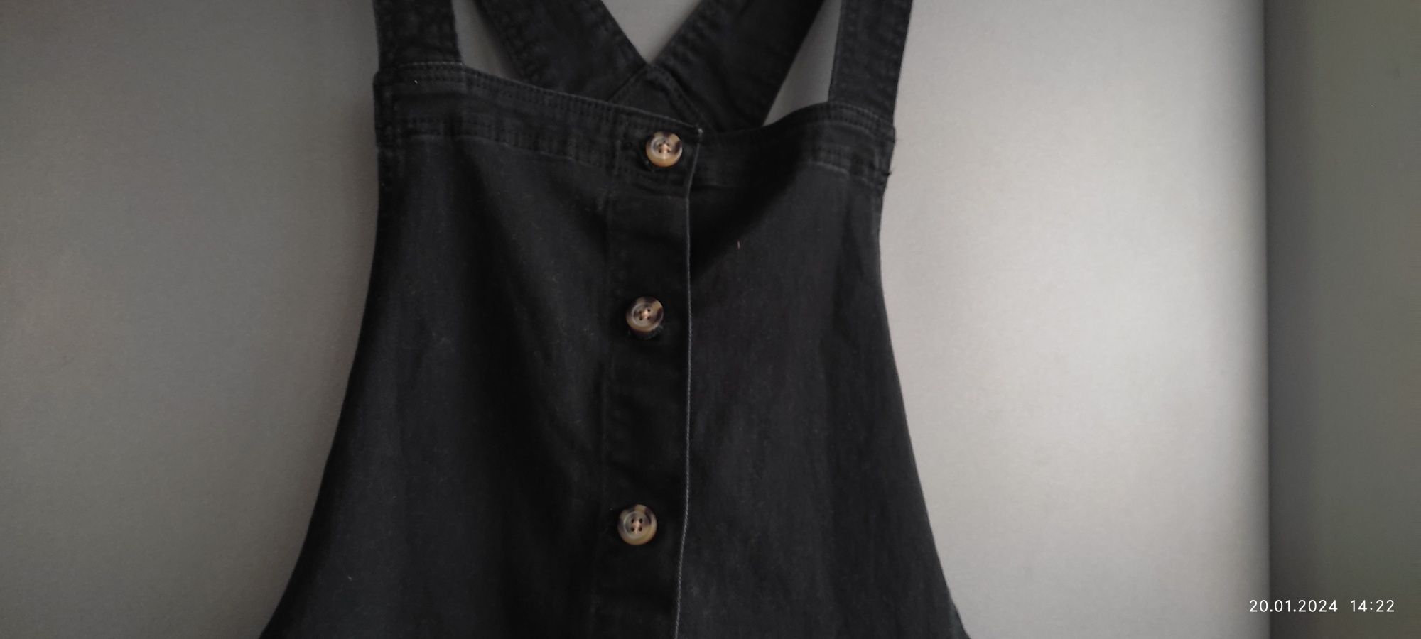 Sukienka, spódnica na szelkach H&M