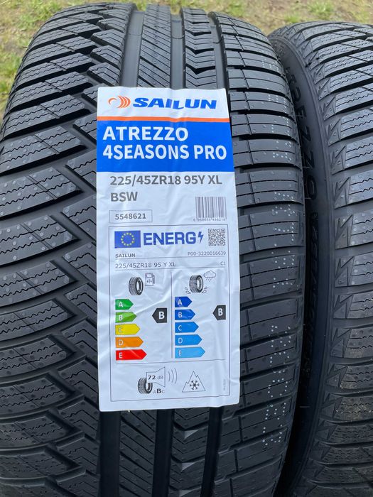 Okazja opony całoroczne 225/45R18 95Y XL Sailun ATREZZO 4SEASONS PRO