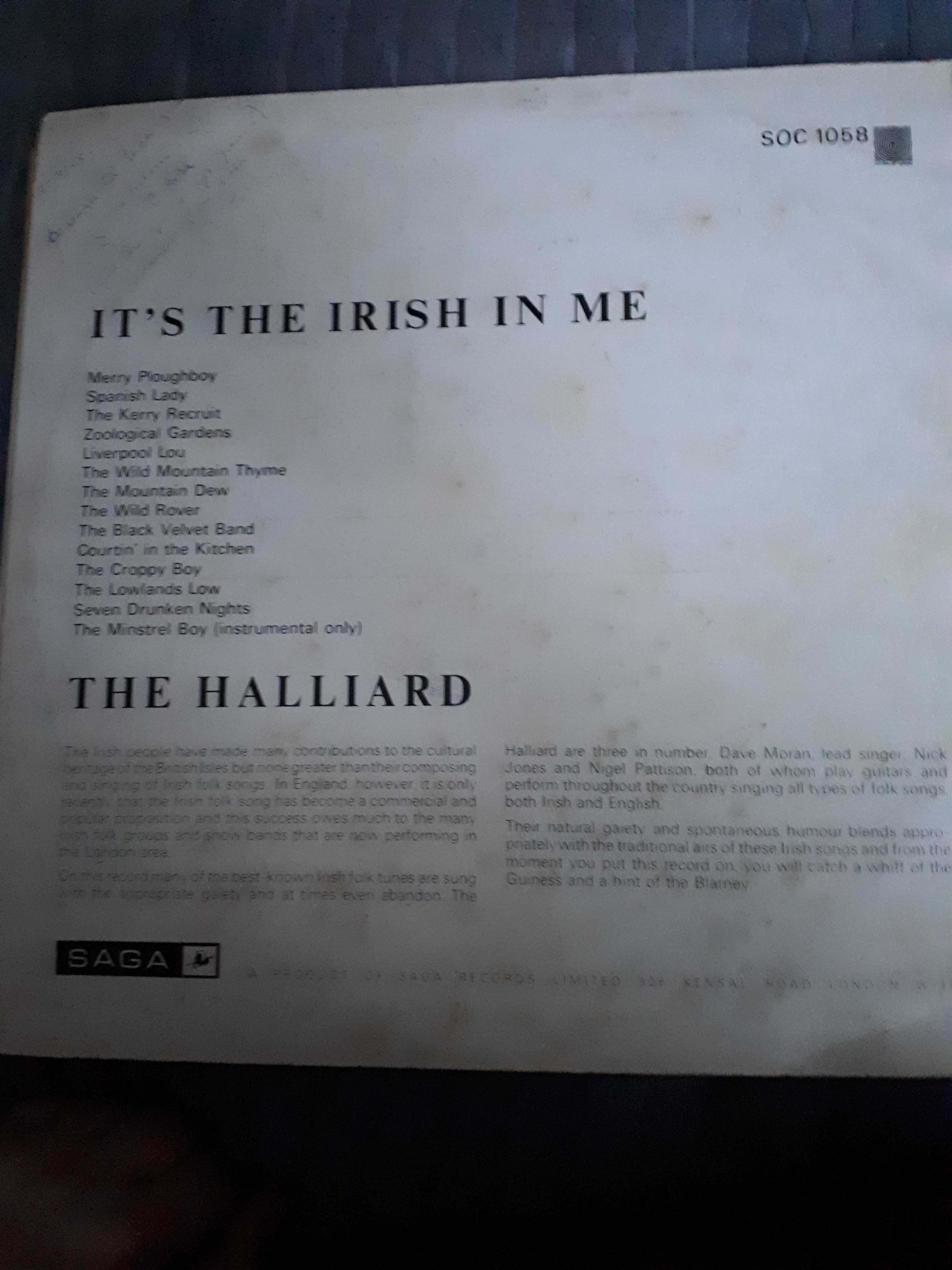 The Halliard It's the Irish in me
