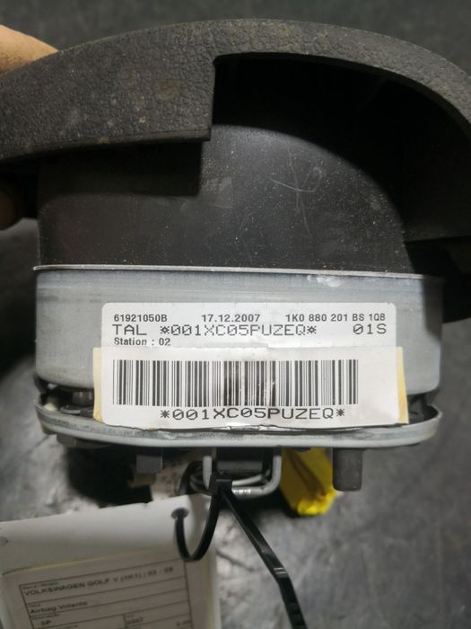 Airbag Volante Volkswagen Golf V (1K1)
