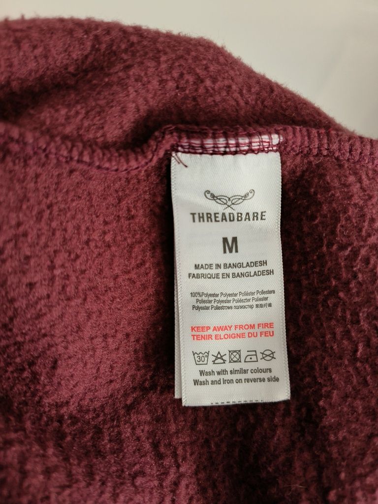 Nowa męska bluza polarowa Threadbare M