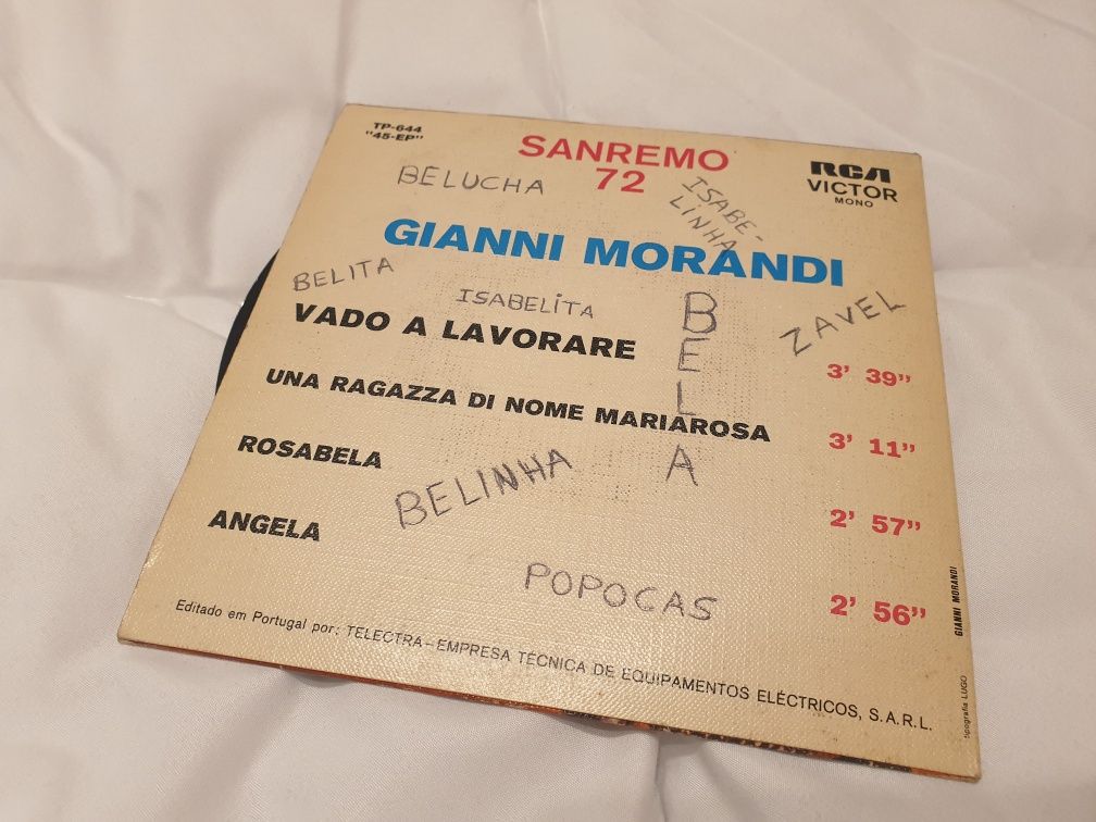 Gianni Morandi - Vado a Lavorare