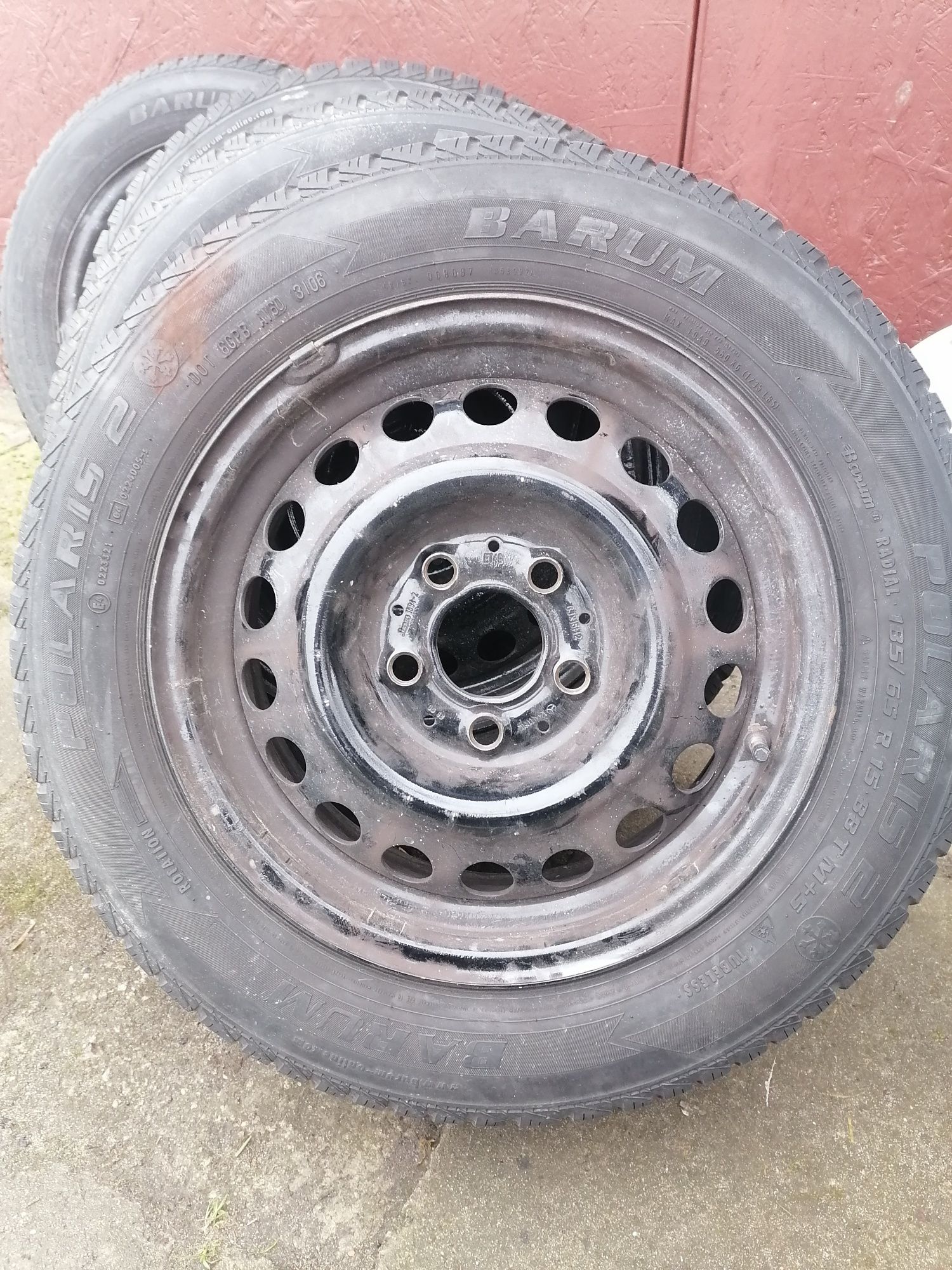 Felgi stalowe Koła R15 5x112 ET 48 Mercedes np. W 201 190E