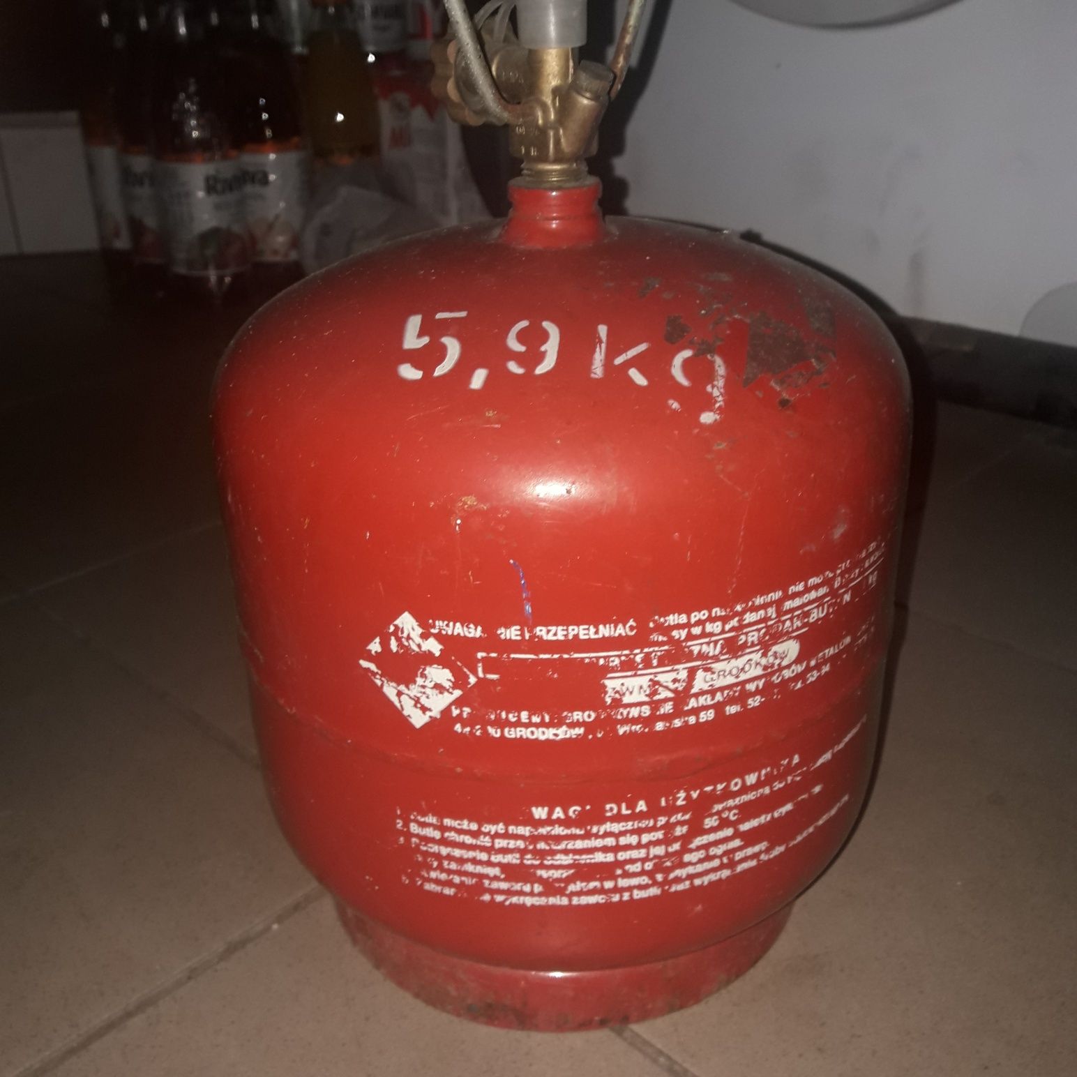 Butla gazowa 3kg