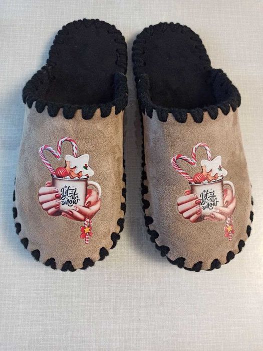 Жіночі домашні  капці велюрові Vends премиум 38-39р