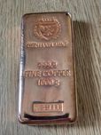 Sztabka miedzi 1kg Germania Mint