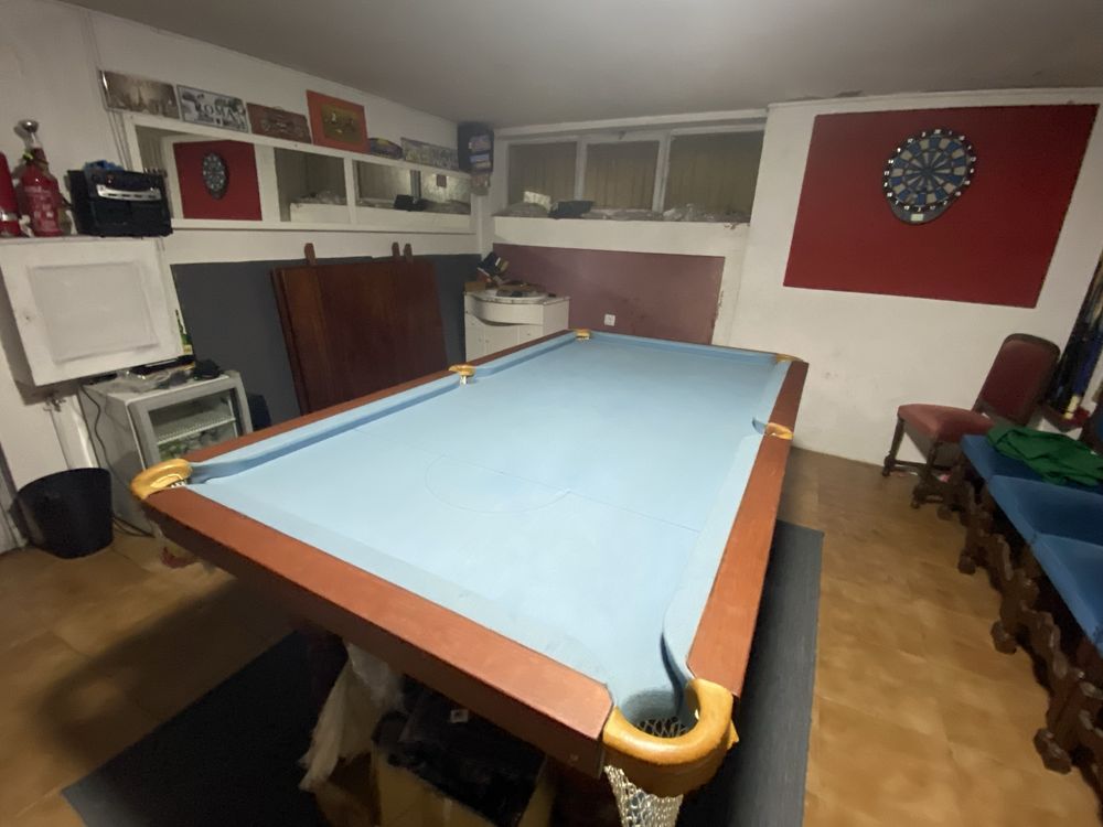 Bilhar snooker col tampo mesa de jantar