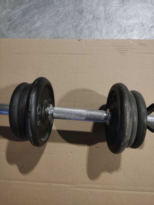 Hantla, Hantel 8 kg żeliwna