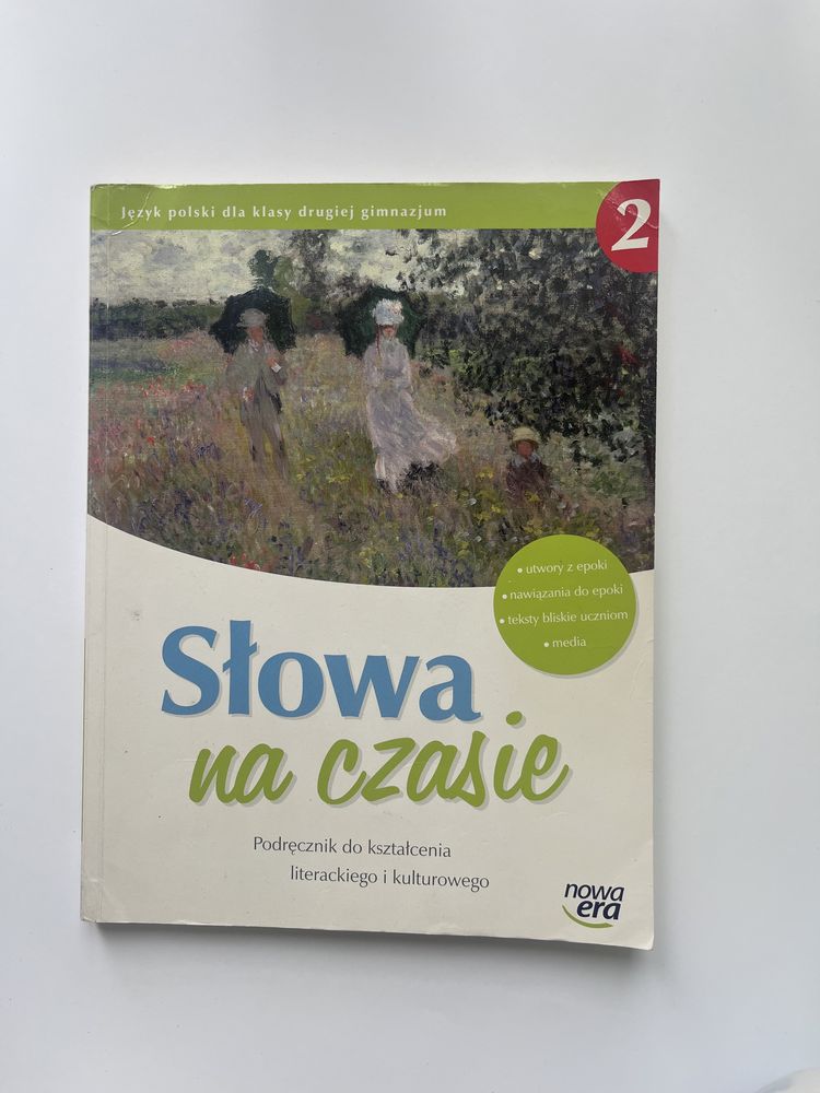 Słowa na czasie 2 - podręcznik do języka polskiego