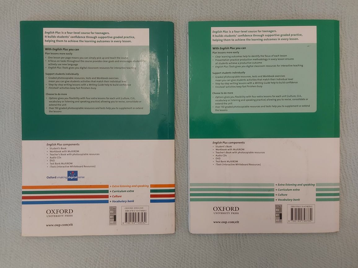 English Plus workbook e student's book 3