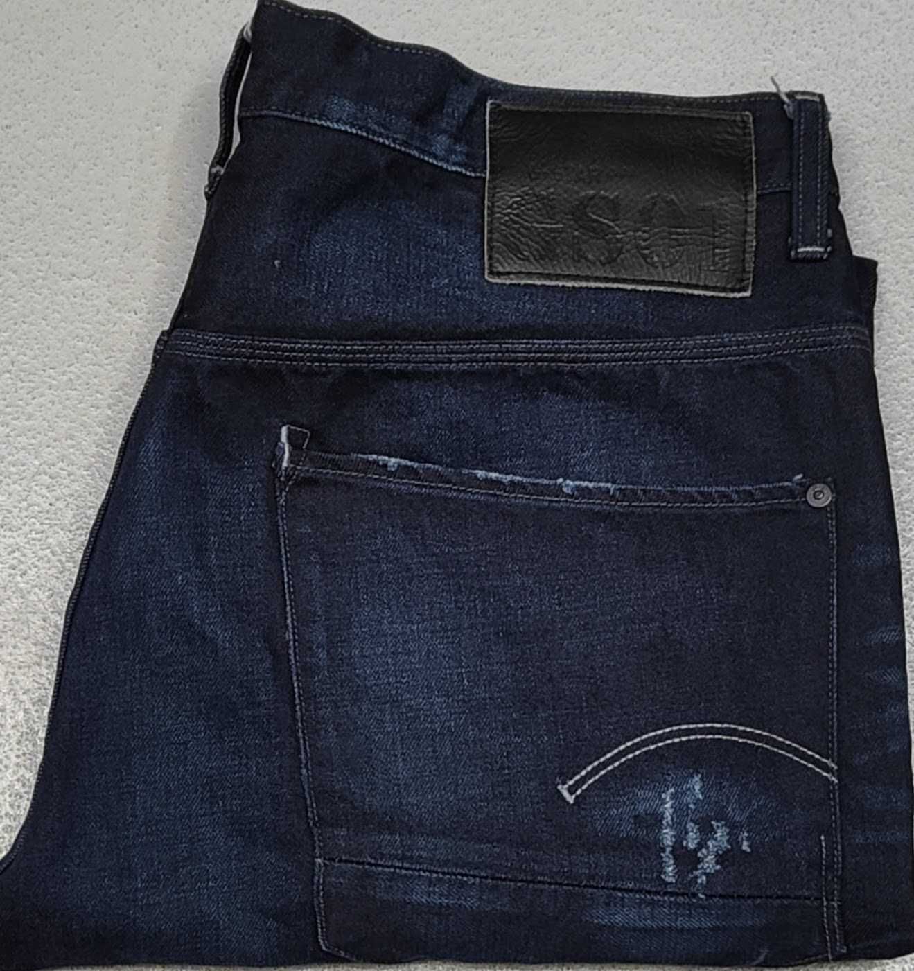R) G-STAR RAW oryginalne spodnie jeansowe Roz.38/32