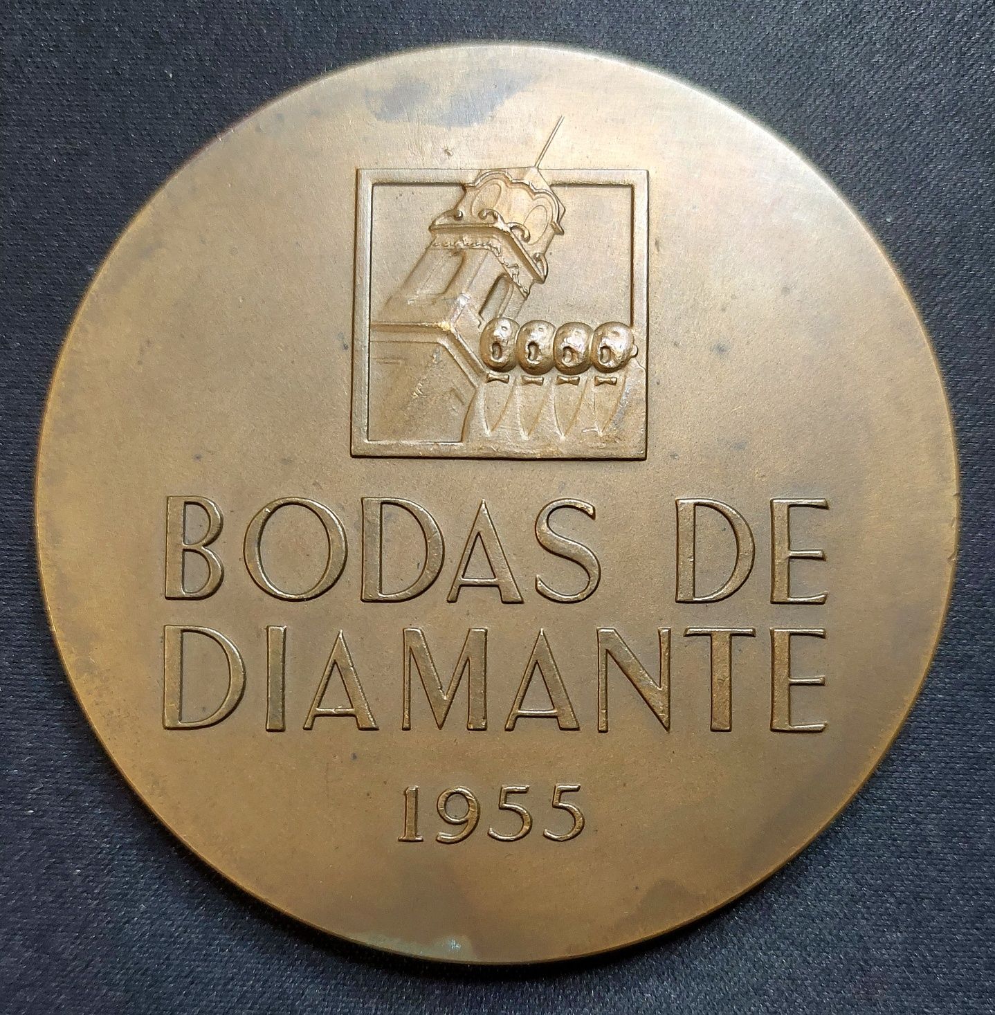 Medalha Orfeon Académico de Coimbra - Bodas de Diamante 1955