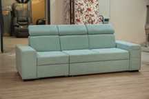 Trzyosobowa sofa Luksor  z Relax z regulowanymi zagłówkami + barek