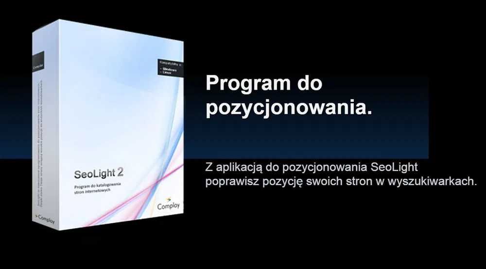 Program do pozycjonowania Seo Light z aktywacją