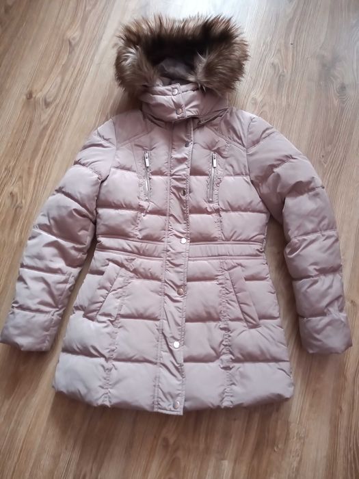 Kurtka damska kremowa zima