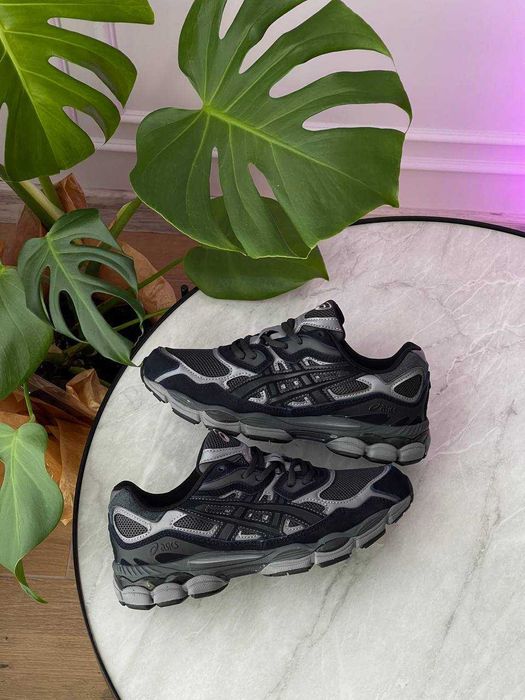 Asics Gel-NYC Graphite Grey Black, асікс гель нюк чорні, gel nyc black