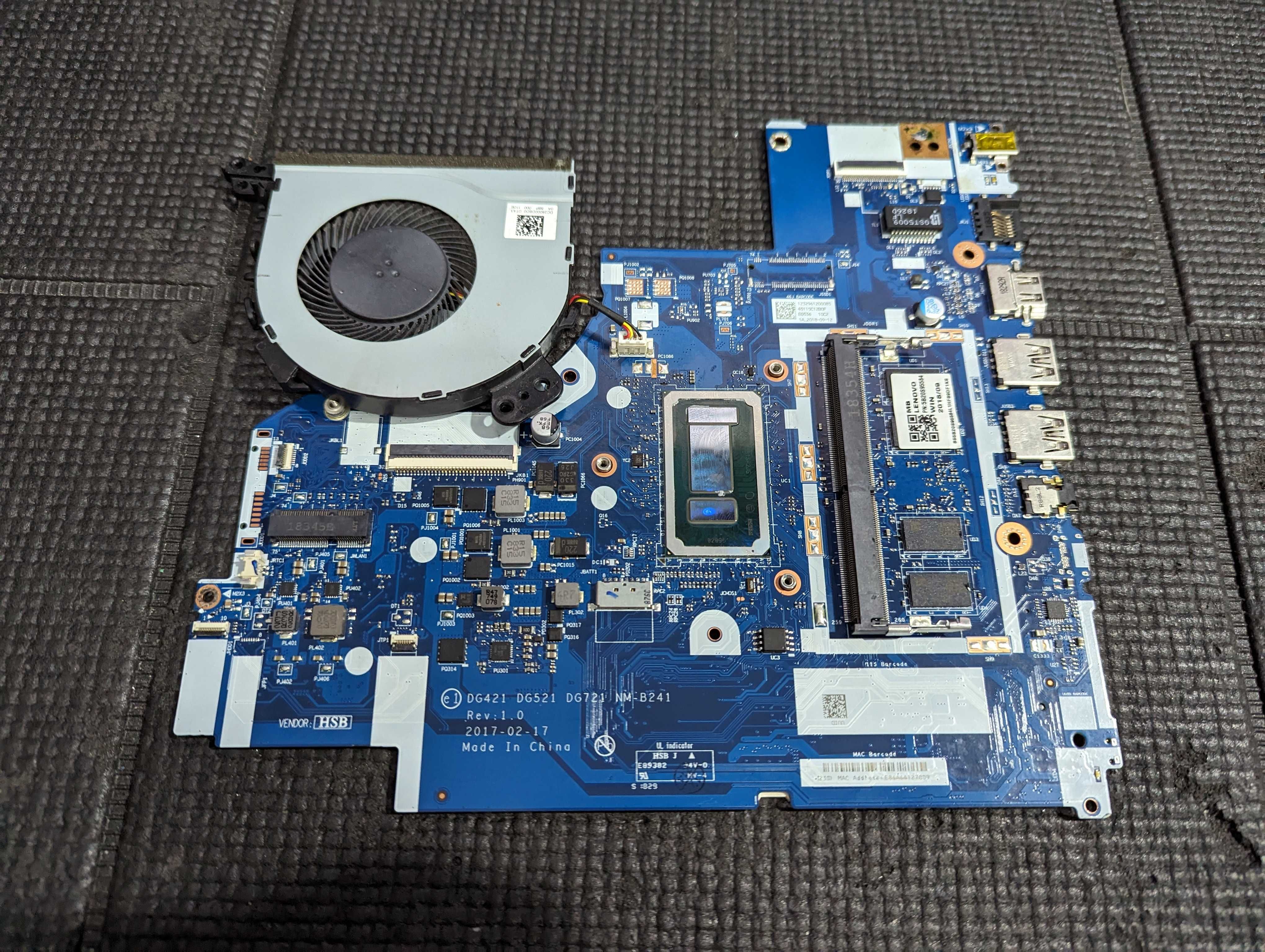 OEM Mother-Board Lenovo Ideapad DG421 DG521 DG721 NM-B241 Rev: 1.0