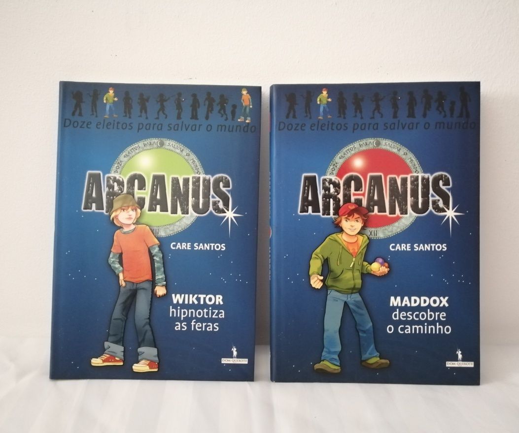 Livros da colecção Arcanus