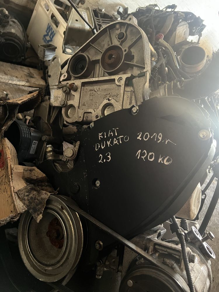 Silnik ducato  2,3 2000 km przebiegu JAK NOWY 2020 rok