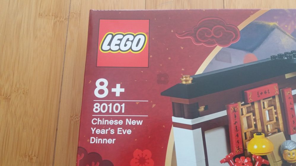 Lego 80101 New Year's Eve Dinner. Edição especial Ano Chinês. Selado